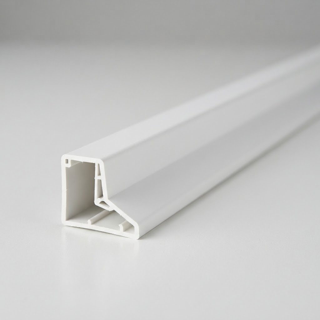 Smooth white Corner, 5-1/2 × 10 ft